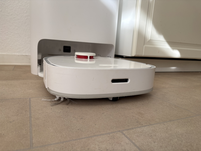 Nach zwei Jahren zeigen sich erste Gebrauchsspuren am Wisch- & Saugroboter
